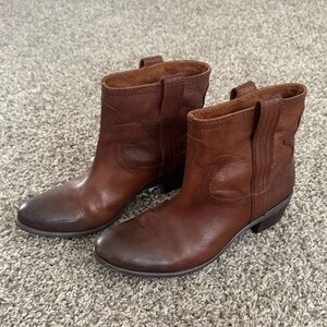 Lucky Brand Brown Heeled Boots